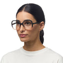 OKKIA Verona Reading Glasses In Black Pink