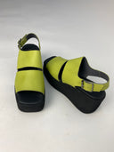 Lofina Gasoline Melinda Sandals in Lime