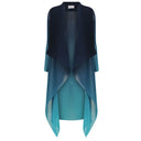 Alquema Estrella Long Dress in Twilight Blue/ Peacock
