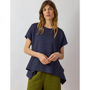 Yacco Maricard Cotton Jersey Top in Prussian Blue
