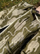 EDL Sam Samyuta Reversible Jacket In Kakhi/Cream