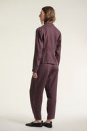 Bitte Kai Rand Lazy Linen Jacket in Raisin