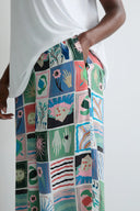 Sahara Mystical Collage Wide Leg Trousers
