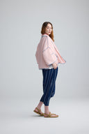 Luukaa Sorrel Woven Jacket In Original Pink