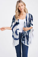 ET Lois Cherry Sleeveless Fine Knit Top Blue Multi