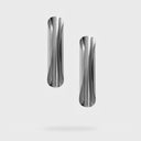 Katerina Vassou Turret Earrings In Silver
