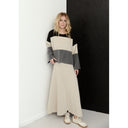Henriette Steffensen Mixed Top In Cool Colours Grey