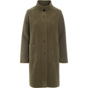 Henriette Steffensen 3/4 Length Jacket In Moss