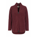 Henriette Steffensen V-Neck Top In Bordeaux