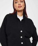 Yacco Maricard Cotton Jersey Jacket in Black
