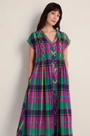 Sahara Madras Coloured Check Dress