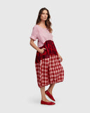 Alembika Greta Relaxed Dress in Mixed Colours