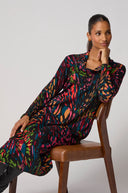 Sahara Bright Scattered Wings Jersey Dress Multi