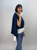 Estheme Cotton and Cashmere Tank Top in Eclipse and Creme