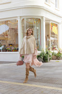 Urbancode Waterproof Cape in Vanilla