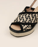 Gaimo Cocoa RAF Bombay Sandals in Harmony/ Negro