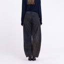 Sanctamuerte Pantalone Ballon Trousers In Cognac Quartz