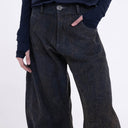 Sanctamuerte Pantalone Ballon Trousers In Cognac Quartz