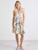 Marella Mllfilo Dress In Cream/Multi