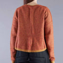 Rundholz Button Cardigan 849 In Bronze Lava Jacquard