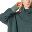 Rundholz High Neck Sweater 415 In Forest Park