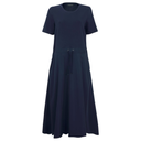 Margittes Long Dress In Navy