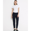 Tirelli Crop Straight Pant in Navy