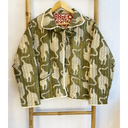 EDL Sam Samyuta Reversible Jacket In Kakhi/Cream