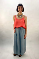 Grizas Silk Camisole in Flame