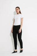 Tirelli Crop Straight Pant in Black
