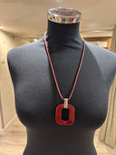 XAVIER-DEROME Medium Earrings Red