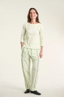 Bitte Kai Rand Three Quarter Sleeve Top In Lime