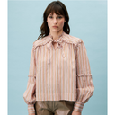 FRNCH Lycaena Blouse in Rose