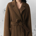 Marella MLLTENACE Tobacco 2 Piece Puffa With Long Layering Coat