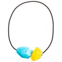 Zsiska Earrings with Blue Drops