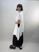 KnitKnit Gilet In White/Black