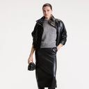 Marella MLLCALI Black Jacket With Silver Studs