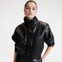 Marella MLLCALI Black Jacket With Silver Studs