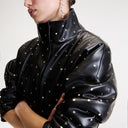 Marella MLLCALI Black Jacket With Silver Studs