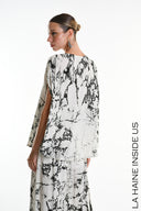La Haine Asymmetrical Tunic in White