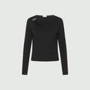 Marella MLLTABACCO Black Body Top