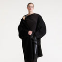 Marella MLLTABACCO Black Body Top