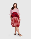 Alembika Greta Relaxed Dress in Mixed Colours