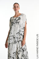 La Haine Asymmetrical Tunic in White