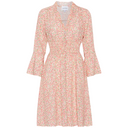 American Dreams Sally Short Dress Light Pink Flower