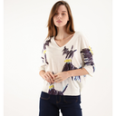 Estheme Sweater with Abstract Dog Print
