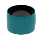 Branch Teal Wide Bangle