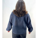 Yacco Maricard Cotton Voile Shirt Dark Navy
