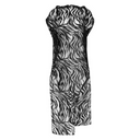 Xenia CRED Black Dress With Spaghetti Straps