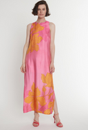 Ana Alcazar Maxi Sleeveless Dress in Original Pink